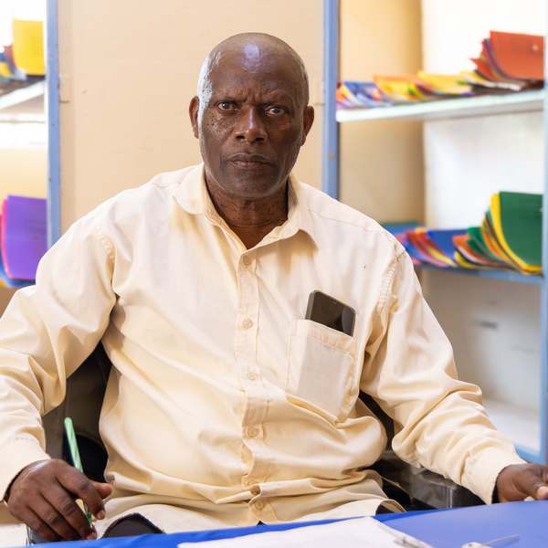 Portrait of Paul Mwinzi